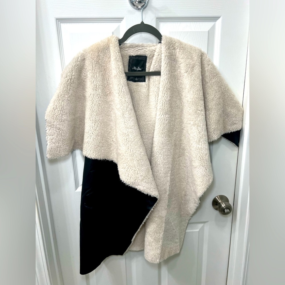 Luxurious Ultra-Soft Vest Blanket Cape by “Me Jane”
